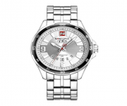NF9106 - Silver Stainless Steel Analog Watch for Men