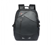 NAVIFORCE B6807 Quality Nylon Waterproof Travel Backpacks Fashion Multifunction Large Capacity and USB - CF Blue