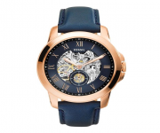 ME3054 - Blue Leather Wrist Watch for Men