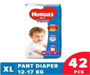 Huggies Dry Pant Diaper XL-42 Pcs (12-17 KG) - Malaysian | Shop Now
