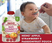 Heinz Apple, Strawberry & Passionfruit Puree 8+Months 120gm