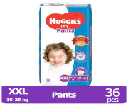 Huggies Dry Pants XXL 36pcs Pack - Shop for Original Malaysia Huggies Dry Pants XXL 32 Size!