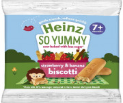 Heinz So Yummy Original Biscotti: Delicious and Nutritious Snacks for Babies 7+ Months
