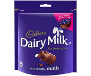 Cadbury Dairy Milk Chocolate Minis 192gm - Irresistible Indulgence for Chocolate Lovers!