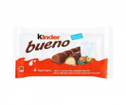 Kinder Bueno Milk & Hazelnut 43gm - Authentic Italian Delight!