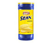 Lays Stax Original 163gm - Irresistible Stackable Potato Chips for Snacking Bliss