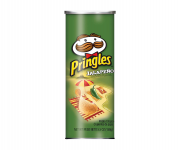 Pringles Jalapeno Chips 158gm - Spicy Snack Delight for Snack-enthusiasts!