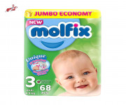 Molfix Jumbo Economy Belt Size 3 68pcs | Molfix Baby Diaper
