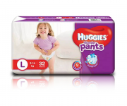 Huggies_Wonder Pants (Bubble Bed) L - 32 pcs (9-14 Kg)