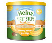 Heinz First Steps Creamy Banana Porridge 6+: Delicious and Nutritious Baby Food