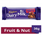 Cadbury Dairy Milk Fruit & Nut Chocolate Bar - Rich Indulgence for a Sweet & Nutty Delight