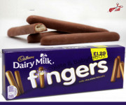 Cadbury Dairy Milk Fingers 114gm: Delicious Chocolate Treat for Snacking
