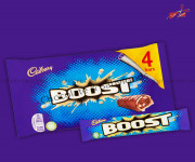 Cadbury Boost 4bars pack