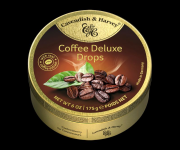 Cavendish & Harvey Coffee Deluxe Drops 175gm - Irresistible Coffee Flavored Hard Candy