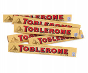 Toblerone Milk Chocolate Honey & Almond 6pcs Bar