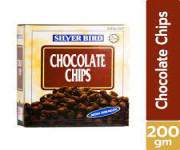 Silver Bird Chocolate Chips 200gm - High-Quality Delights for Chocolate Lovers