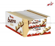 Kinder Bueno White 30pc's Box - Premium Polish Chocolate Treats