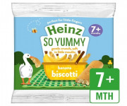Heinz Banana Biscotti Snack for Babies 7+ Months - Healthy and Delicious Baby Finger Food