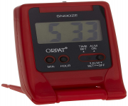 ORPAT TBZLL-627DX Beep Alarm Clock - Red