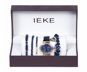 IEKE 88039 Standard Royal Blue Stainless Steel Analog Watch For Women