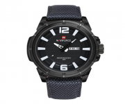 NF9066 - Deep Gray Nylon Wrist Watch for Men