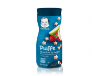 Gerber Strawberry Apple Puffs: Delicious Organic Snacks for Your Little Ones