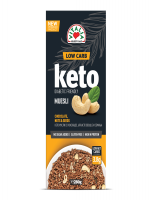 Vitalia Keto Muesli: Chocolate, Nuts, and Seeds | 280gm | Healthy Breakfast Option