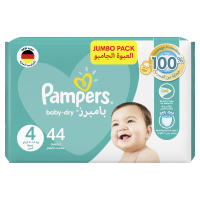 Pampers Baby Dry Size 4 Saudi