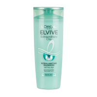 L'Oreal Paris Elvive Extraordinary Clay Rebalancing Shampoo 400ml - Cleanses and Revitalizes Hair for a Fresh, Balanced Look