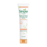 Simple Protect ‘n’ Glow Triple Protect moisturiser spf 30 40ml