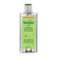 Simple Kind To Skin Soothing Facial Toner 200ml - Gentle Skincare Solution for Calm and Refreshed Skin