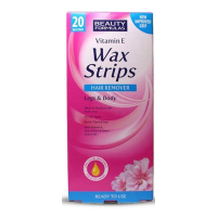 Beauty Formulas Vitamin E Wax Strips - Buy 20 pcs Waxing Strips for Smooth and Radiant Skin
