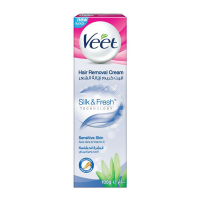 Veet Hair Removal Cream Silk and Fresh for Sensitive Skin 100g