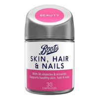 Boost Your Beauty: 14-Vitamin Enriched Boots for Healthy Skin, Hair & Nails – Get Gorgeous with 30 Capsules!