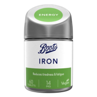 Boots Iron 14 mg 60 Tablets