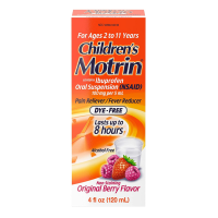 Children’s Motrin Oral Suspension Medicine for Kids 100mg 150ml
