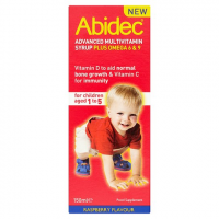 Abidec Advanced Multi Vitamins Syrup Plus Omega 150Ml