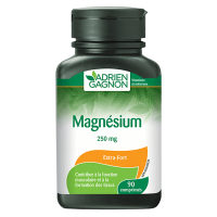 Adrien Gagnon Magnesium 250mg: Essential Mineral Supplement | Buy 90 Tablets Online