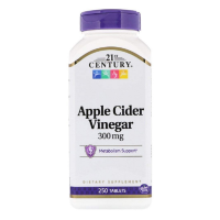 21st Century Apple Cider Vinegar 300mg 250 Tablets