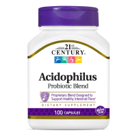 Boost Gut Health with Our Premium 21st Century Acidophilus Probiotic Blend - 100 Capsules