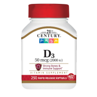 21 Century HealthCare 21st Century Vitamin D3 250 ea