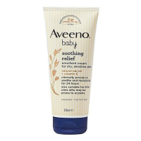 Aveeno Baby Soothing Relief Emollient Cream 200ml: Gentle nourishment for your little one's delicate skin