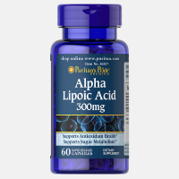 Puritan's Pride Alpha Lipoic Acid | Supports Antioxidant Health | 300mg | 60 Capsules