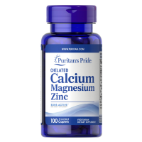 Puritan’s Pride Chelated Calcium Magnesium Zinc 100 Tablets
