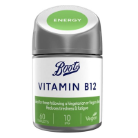 Boots Vitamin B12 60 Tablets: Boost Your Energy & Vitality