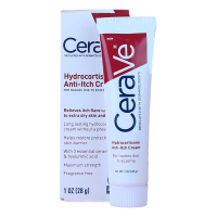 CeraVe Hydrocortisone Anti-Itch Cream - Effective Relief for Itchy Skin | 28g Size