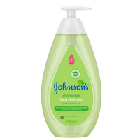 Johnson's Baby Chamomile Shampoo 500ml - Delicate Hair Care for Babies with Soothing Chamomile Extract
