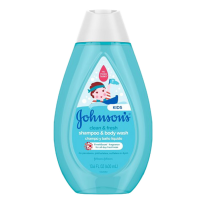 Johnson's Baby Clean & Fresh Kids Shampoo & Body Wash - 400 ml | Gentle Cleansing for Refreshed Skin and Hair