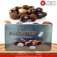 Cocolaty Assorted Almond & Raisin Coated with Milk & White Chocolate 160G - Delectable Indulgence for Chocolate Lovers