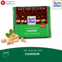 Ritter Sport Milk Chocolate with Cashew 100G